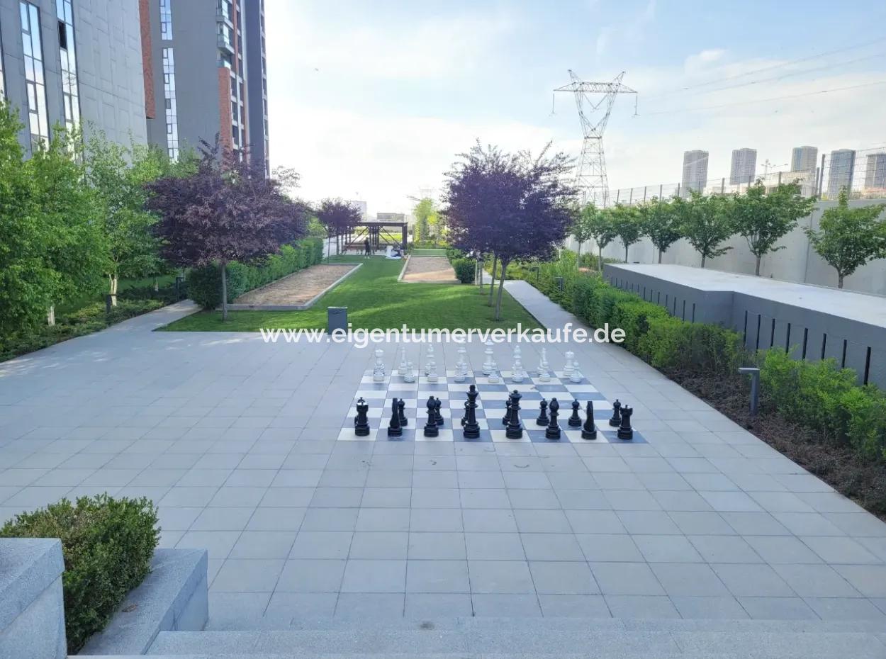 3+1 130 M² 23. Stock Parkblick Südfront Wohnung Zum Verkauf In Beytepe İncek Bulvar Loft Complex