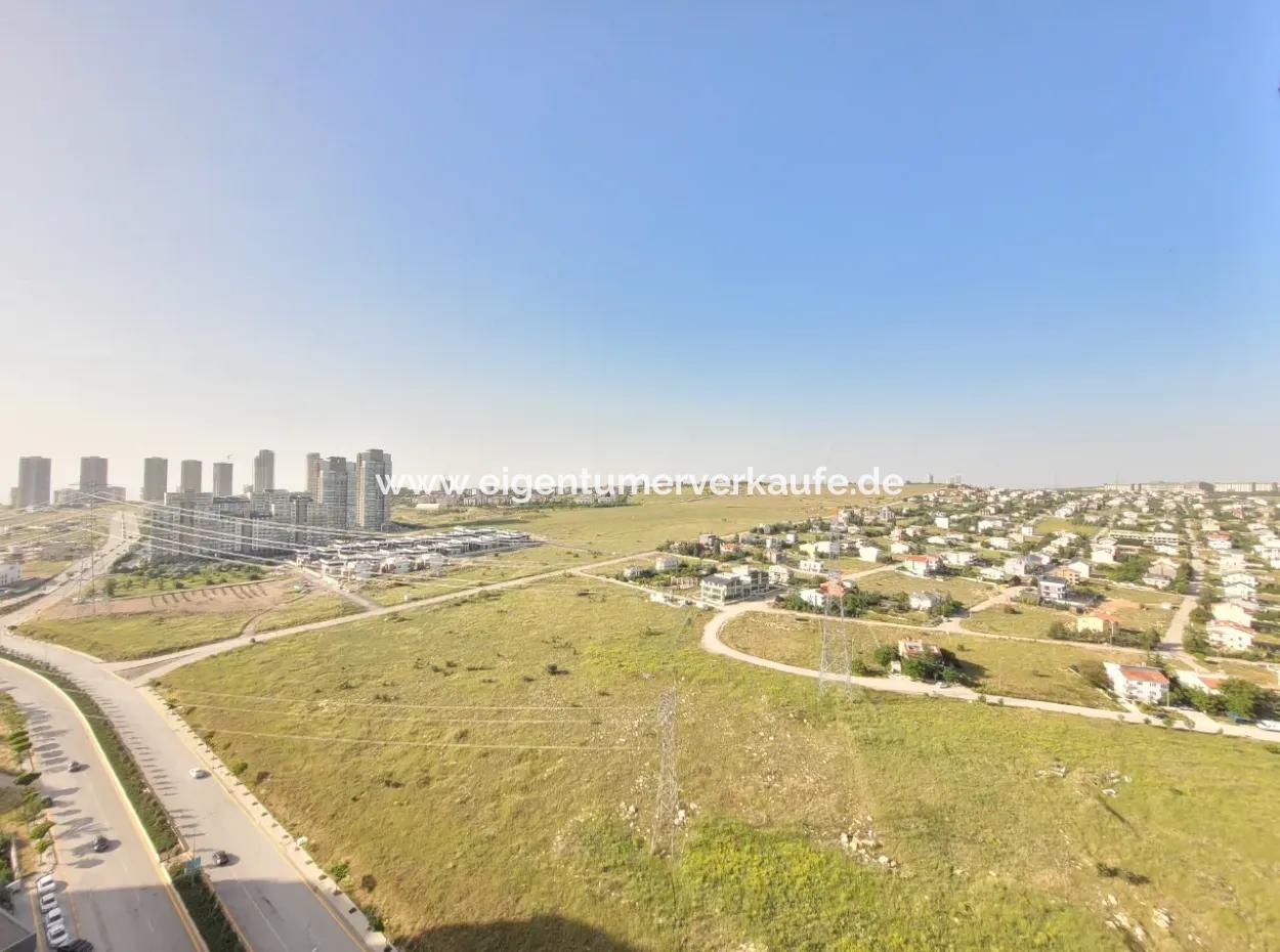 Beytepe İncek Bulvar Loft Zu Vermieten 2+1 68M² 21. Stock Boulevard Fassade Wohnung