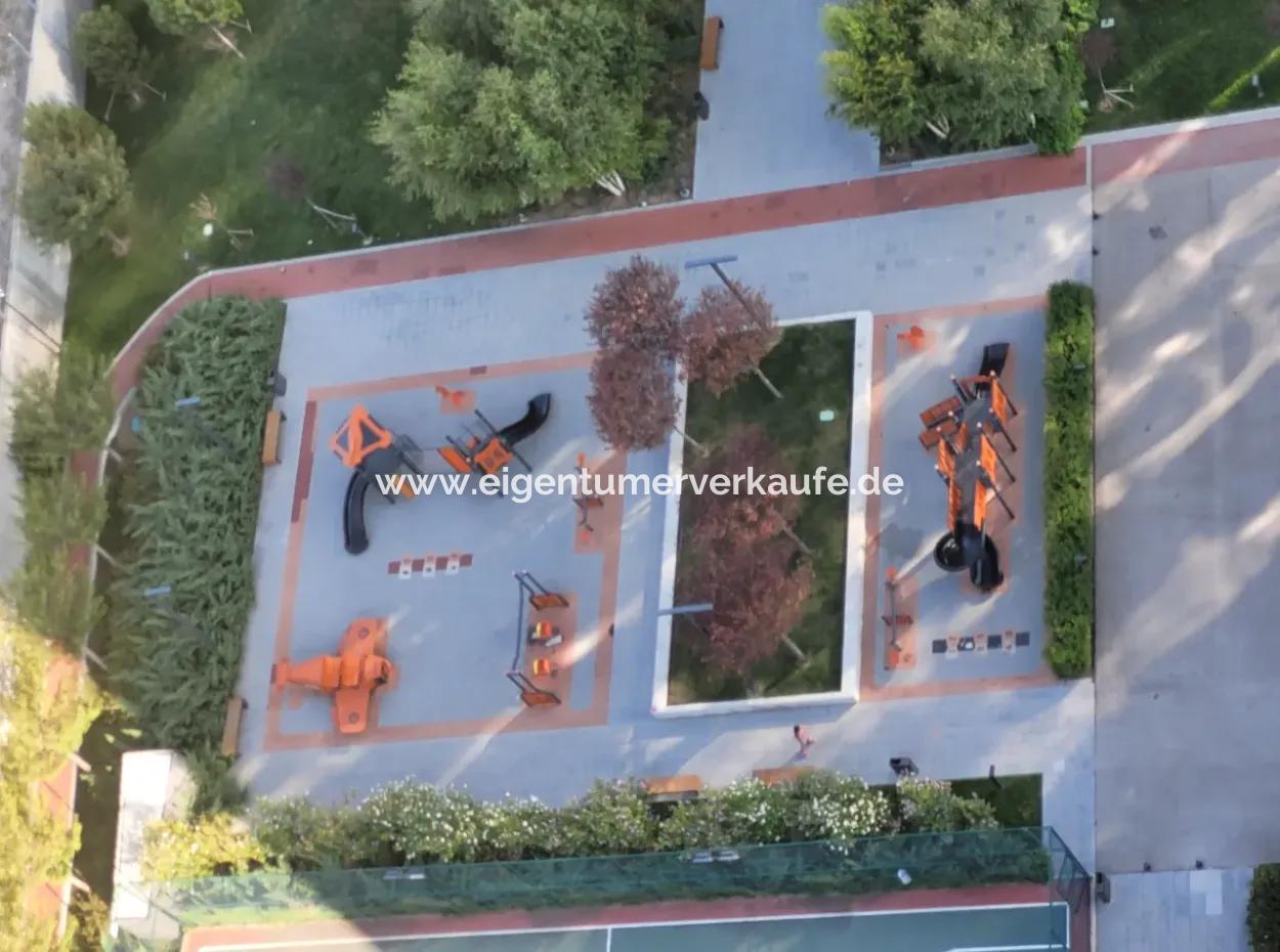 3+1 110M² 19Th Floor Boulevard View Apartment For Rent In Beytepe İncek Boulevard Loft Complex