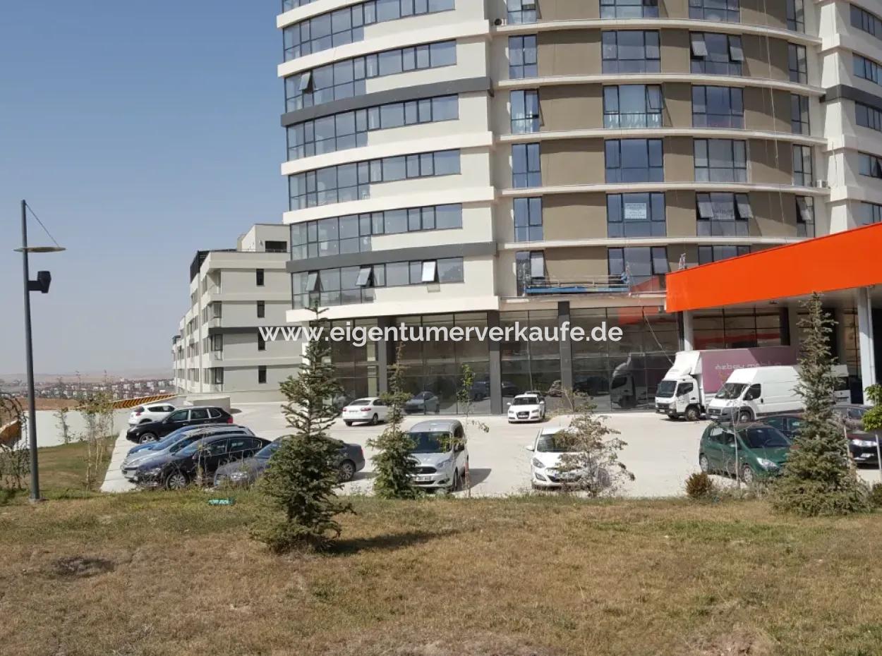 Frei Luxuriös Möbliert İncek Prestige Wohnung Im 18. Stock Zu Vermieten 1+1 62 M²