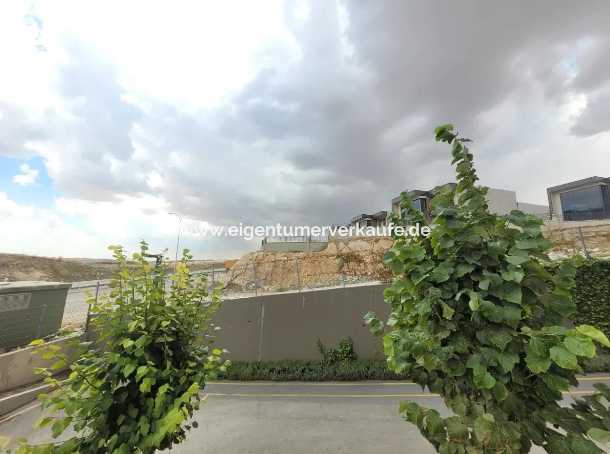 Leeres İncek Loft Zum Verkauf Terrasse 4+1 Blick Auf Mogan 146 M² Wohnung Im 1. Stock