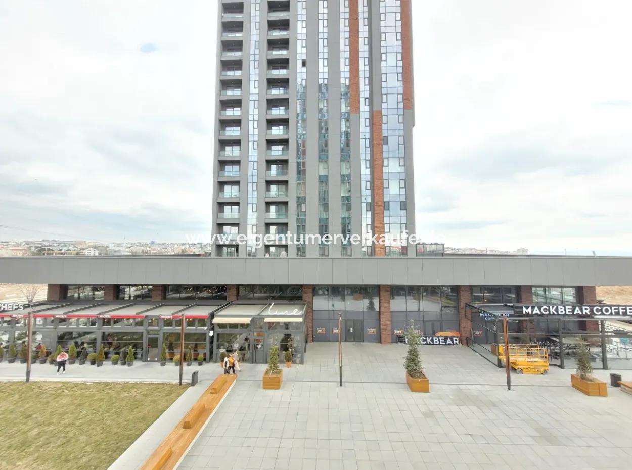 Beytepe İncek Bulvar Loft Zu Vermieten 1+1 46 M² 15. Etage Wohnung Mit Blick Auf Çayyolu