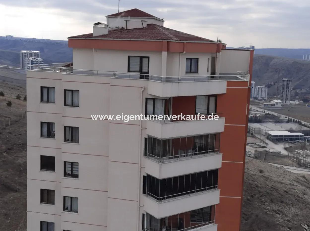 Exklusive Duplex In Türkei Ankara Beytepe Mit Atemberaubendem Panoramablick Zu Verkaufen!