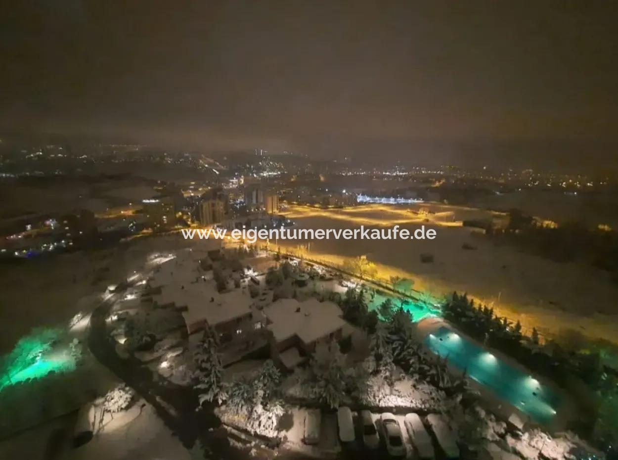 Exklusive Duplex In Türkei Ankara Beytepe Mit Atemberaubendem Panoramablick Zu Verkaufen!