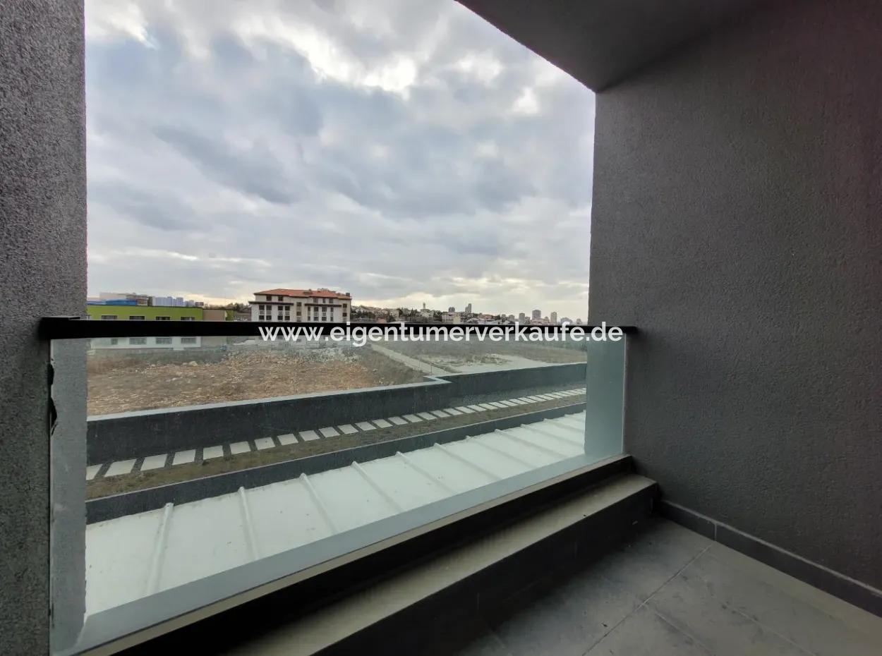 3+1 110 M² Wohnung Im 20. Stock Mit Blick Auf Den Boulevard Zum Verkauf Im Loft-Komplex Beytepe İncek Bulvar