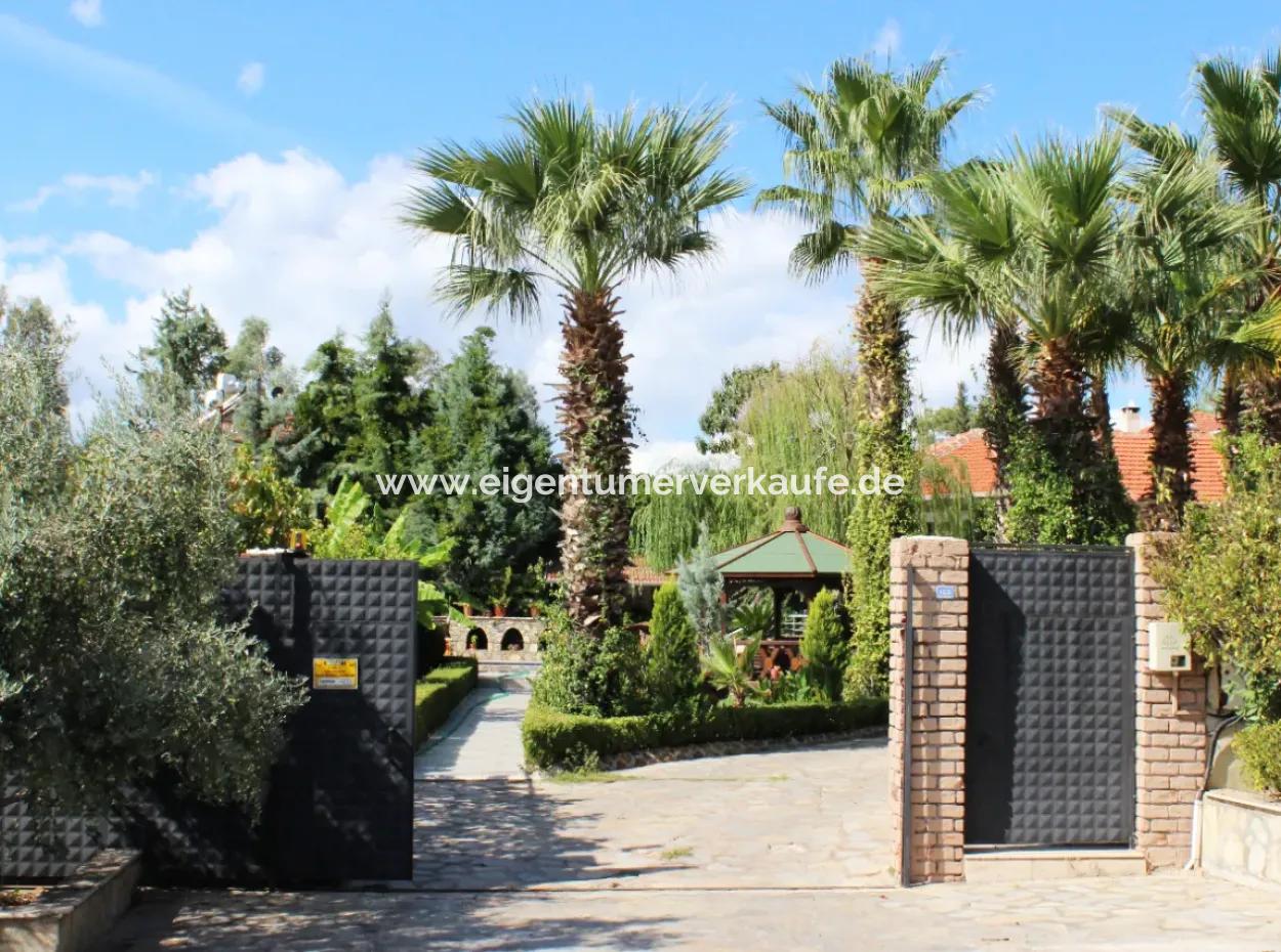 Luxusvilla Mit Pool In 1458 M² Grundstück Zum Verkauf In Köyceğiz , Muğla, Türkei