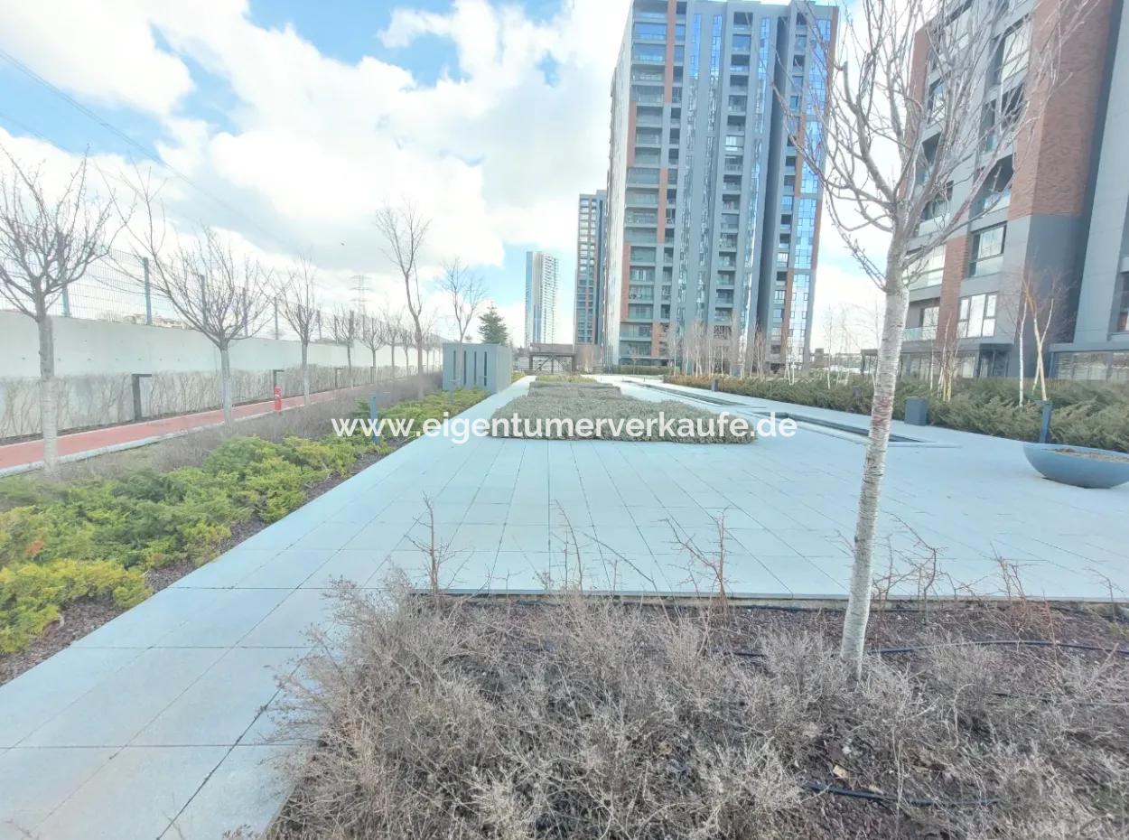 3+1 130 M² 1St Floor Park View South Front Apartment For Sale In Beytepe İncek Bulvar Loft Complex