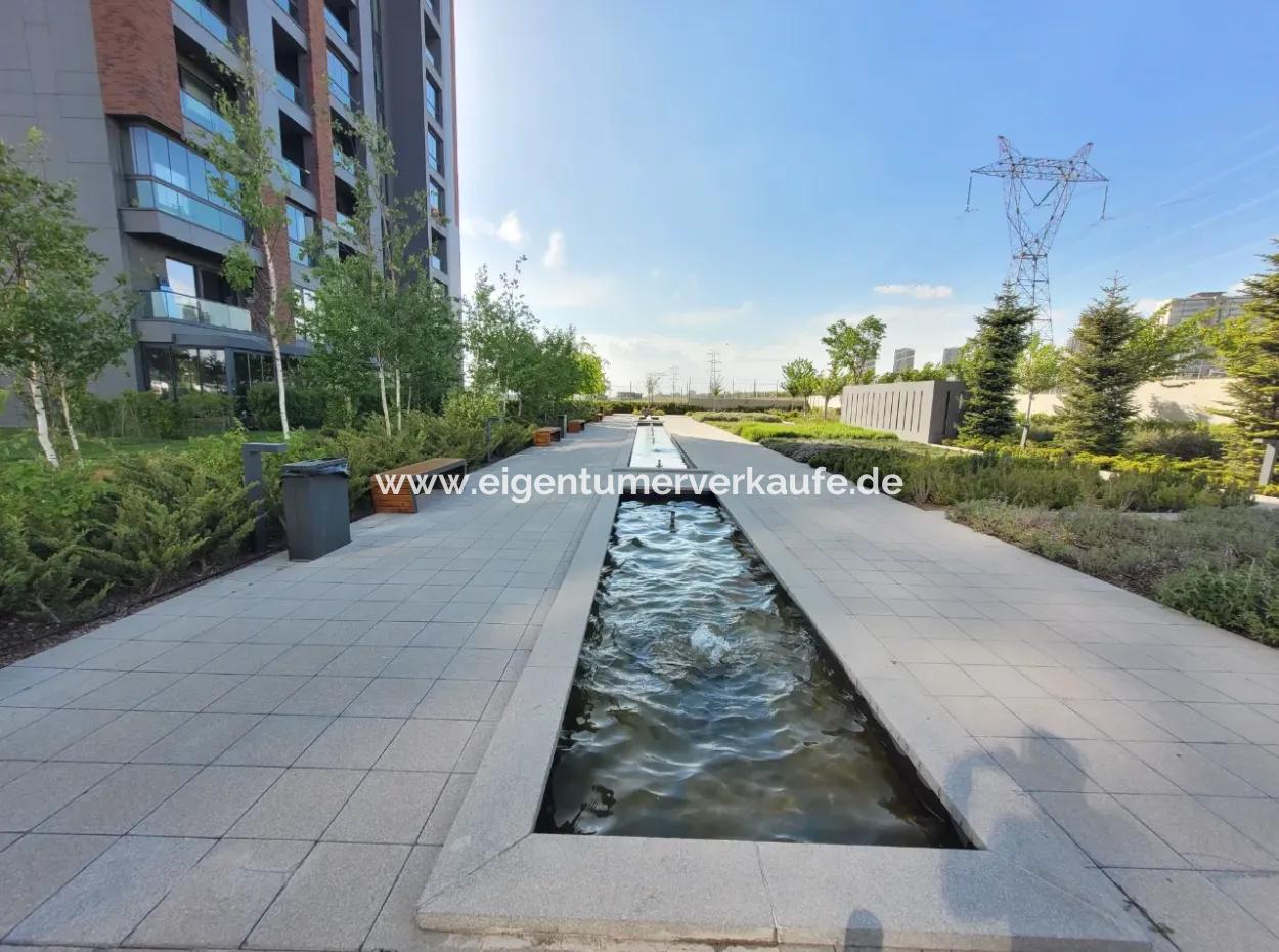 3+1 110M² 8Th Floor Boulevard View Apartment For Sale In Beytepe İncek Bulvar Loft Complex