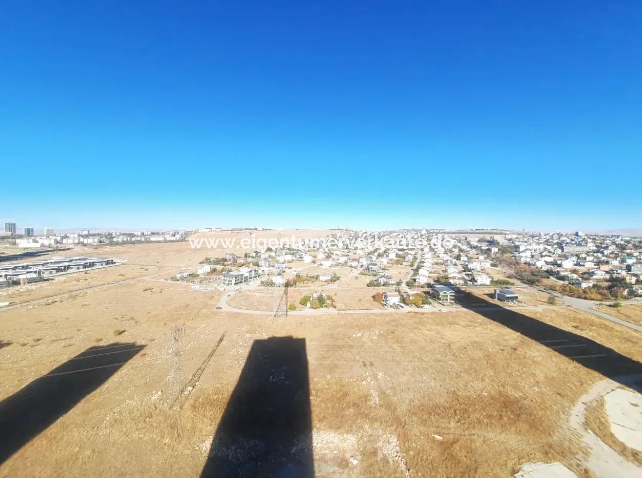 3+1 110M² 19Th Floor Boulevard View Apartment For Rent In Beytepe İncek Boulevard Loft Complex