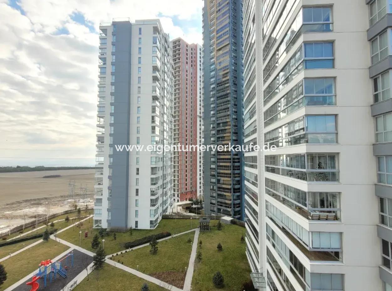 4+1 207 M² Lake View Apartment For Sale In Vacant İncek Nata