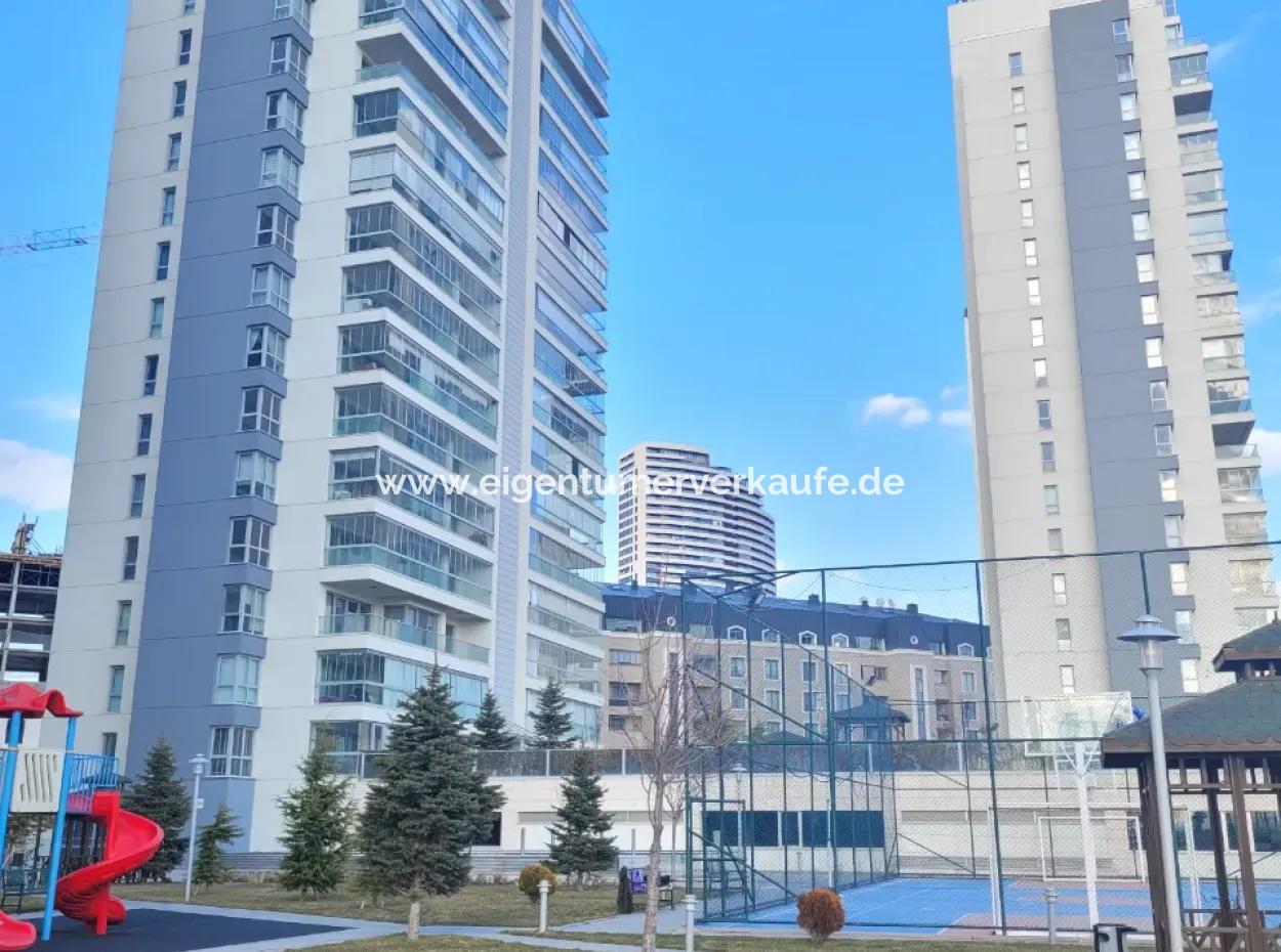 4+1 207 M² Lake View Apartment For Sale In Vacant İncek Nata