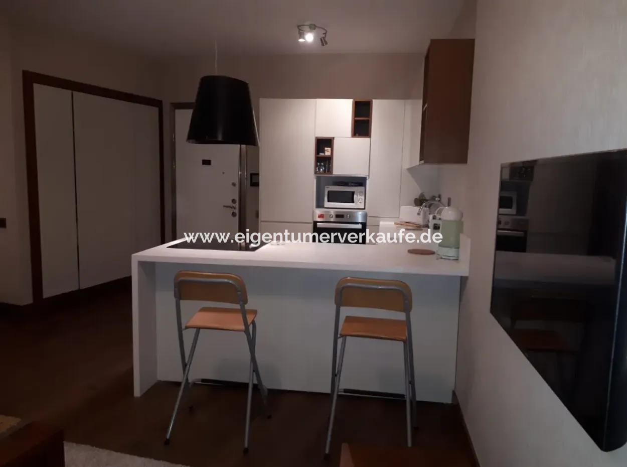 Empty Luxury Furnished İncek Prestige 1+1 62 M² 15Th Floor Apartment For Sale