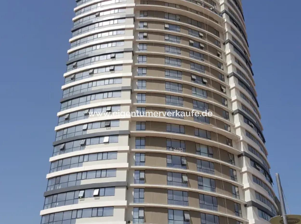 Empty Luxury Furnished İncek Prestige 1+1 62 M² 15Th Floor Apartment For Sale