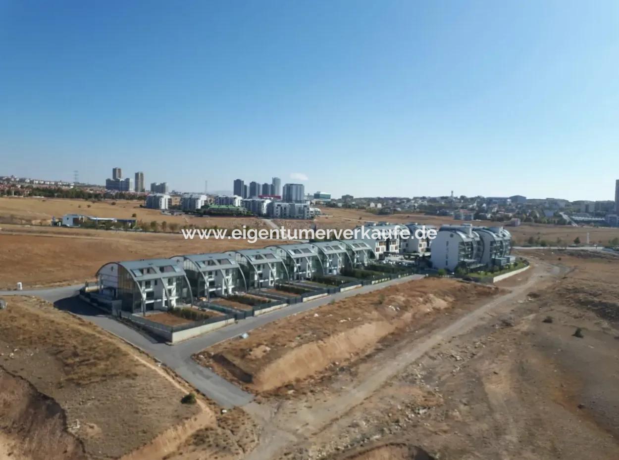 Empty Luxury Furnished İncek Prestige 1+1 62 M² 15Th Floor Apartment For Sale