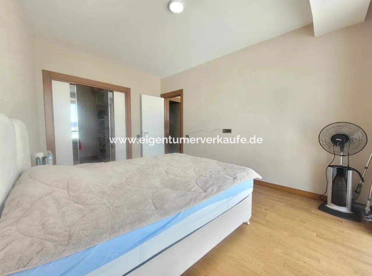 Vacant Luxury Furnished İncek Prestige  18Th Floor Apartment For Rent 1+1 62 M²