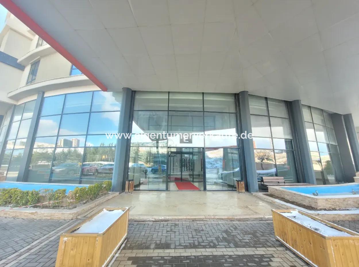 Vacant Luxury Furnished İncek Prestige  18Th Floor Apartment For Rent 1+1 62 M²