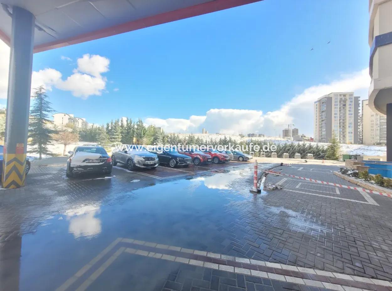 Vacant Luxury Furnished İncek Prestige  18Th Floor Apartment For Rent 1+1 62 M²