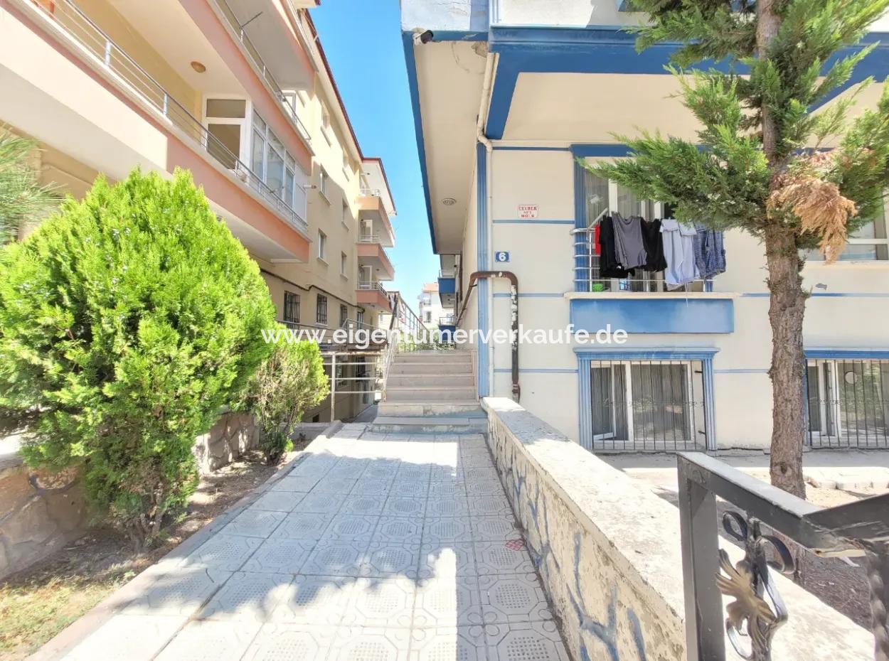 Empty Etimesgut Alsancak Neighborhood For Sale 2+1 Reverse Duplex