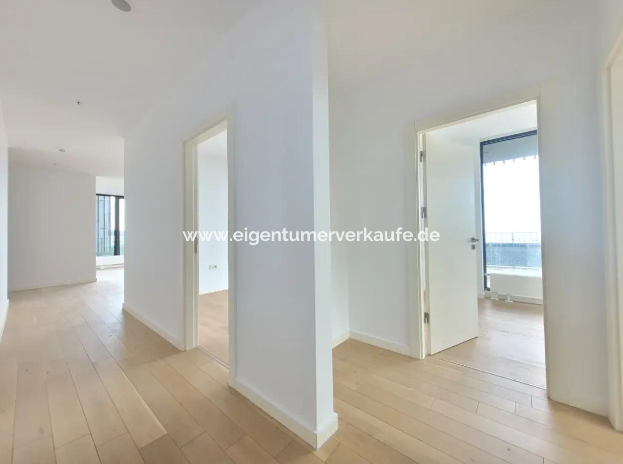 Empty İncek Loft For Sale Terrace 4+1 Mogan View 146 M² 1St Floor Apartment