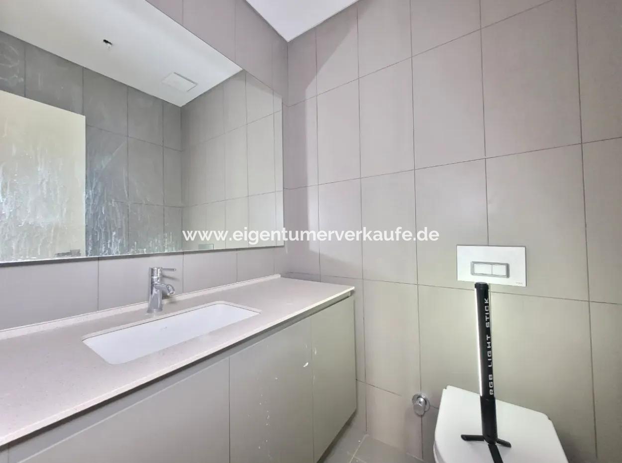 Empty İncek Loft For Sale Terrace 4+1 Mogan View 146 M² 1St Floor Apartment