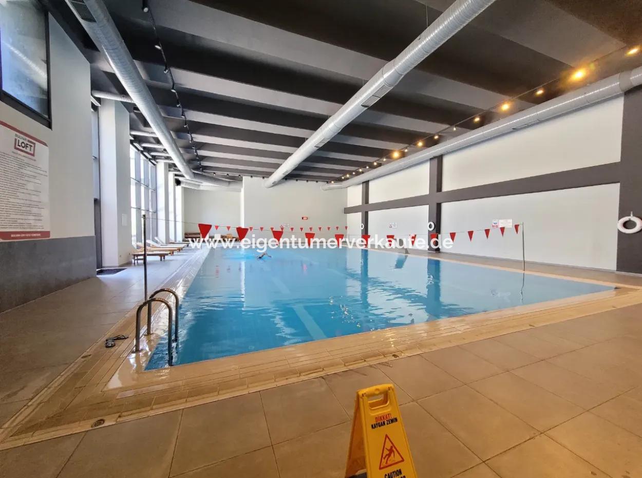 3+1 130 M² 2Nd Floor Mogan View Apartment For Sale In Beytepe İncek Bulvar Loft Complex