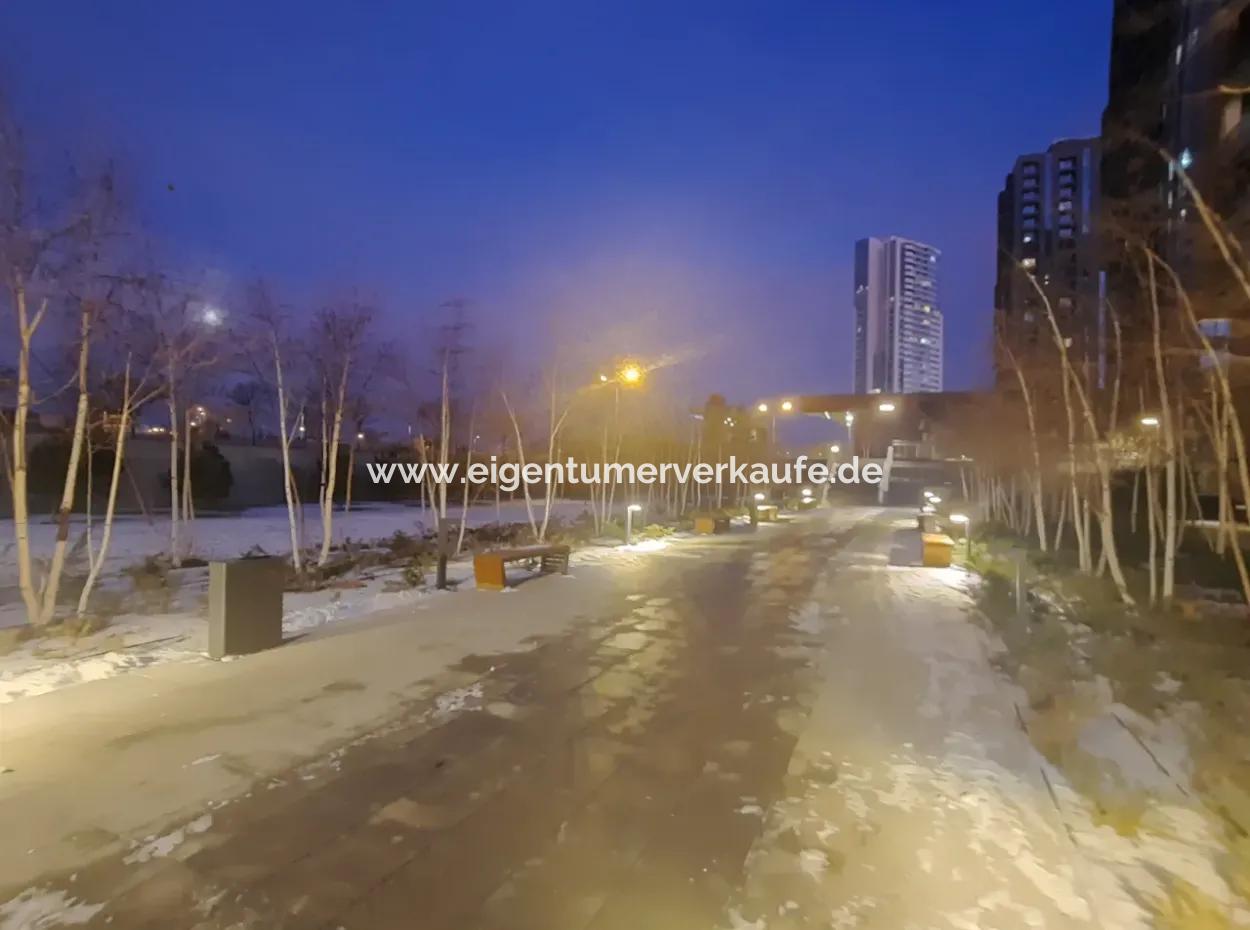 2+1 90 M² 12Rd Floor South Facing Apartment For Sale In Beytepe İncek Bulvar Loft Complex