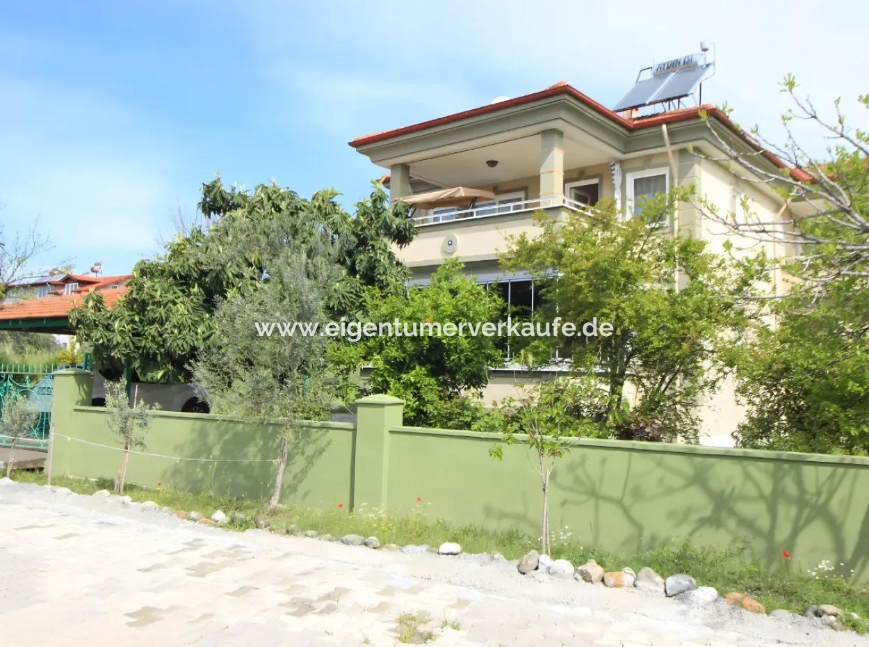For Sale, A 3+1 Garden Floor Apartment On A 585M2 Plot Of Land In Köyceğiz, Muğla, Turkey