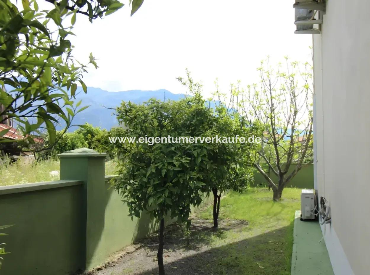 For Sale, A 3+1 Garden Floor Apartment On A 585M2 Plot Of Land In Köyceğiz, Muğla, Turkey