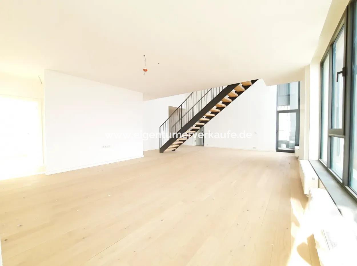 5,5+1 Duplex 2Th Floor Tenantless Apartment With Landscape View For Sale In İncek Loft Complex