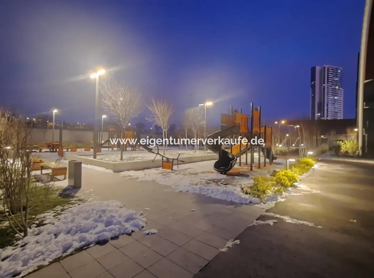 3+1 130 M² 9 Nd Floor Mogan View Apartment For Sale In Beytepe İncek Bulvar Loft Complex