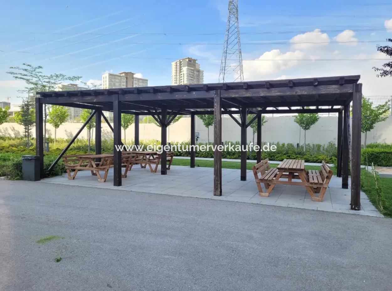 Beytepe İncek Bulvar Loft Satılık 3+1 130 M² 23.Kat Park Manzaralı Güney Cephe Daire