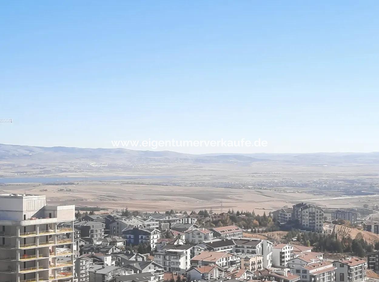 Kiracısız Krediye Uygun Beytepe İncek Bulvar Loft Satılık 3+1 110 M² 19.Kat Bulvar Ve Göl Manzaralı