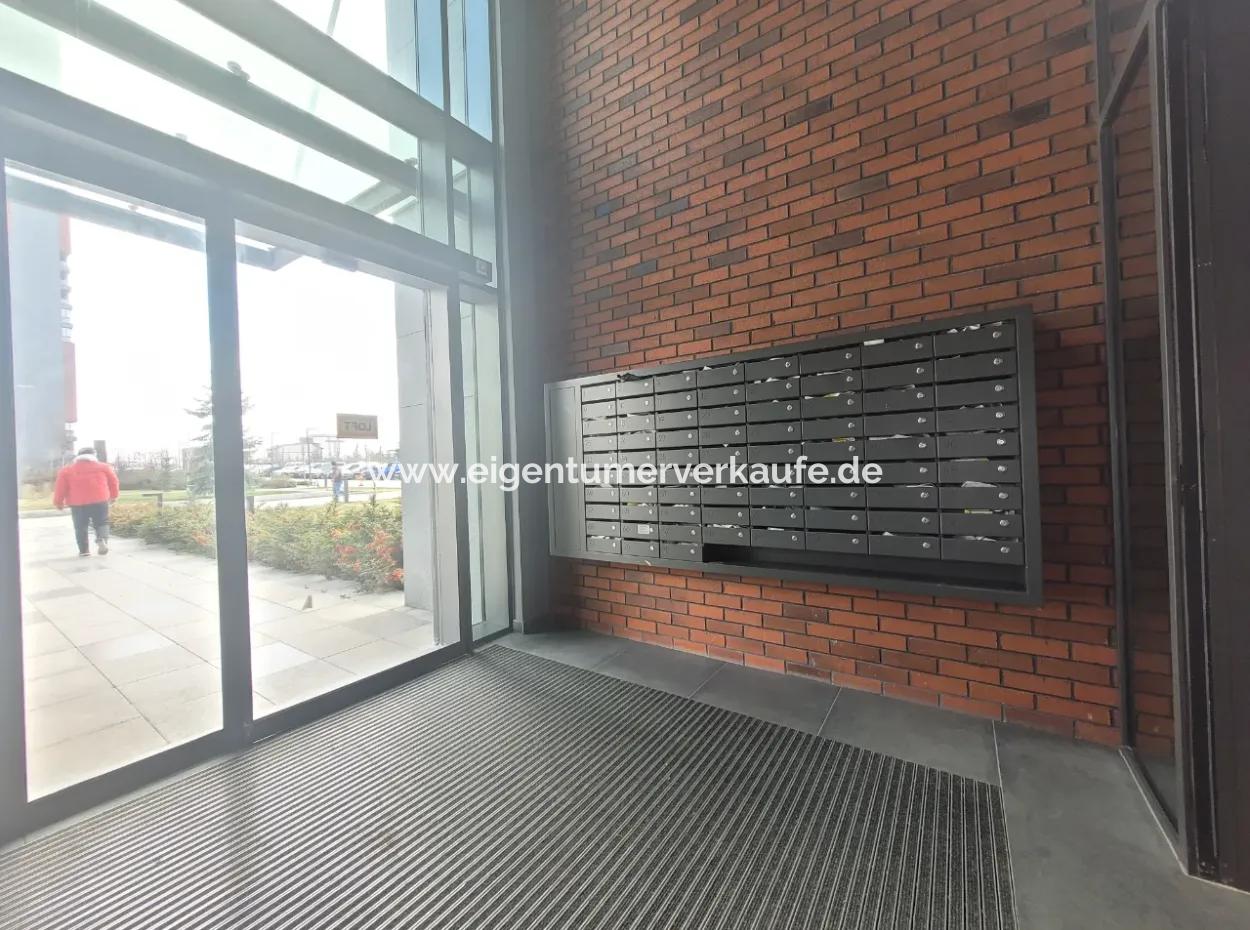 Kiralık Beytepe İncek Bulvar Loft Satılık 1+1 55 M² 17.Kat Daire