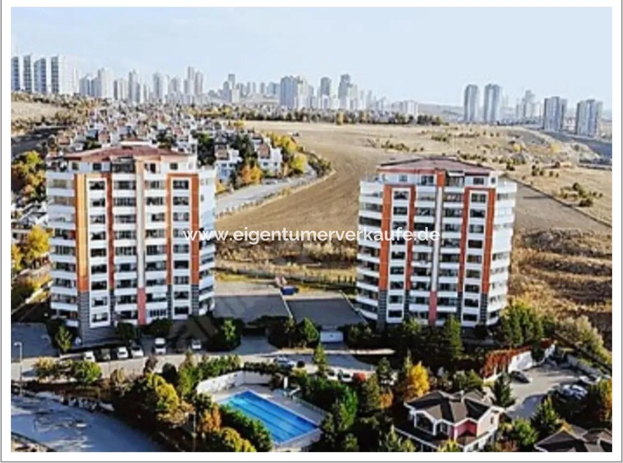 Ankara Çayyolu Alacaatlı Mh Rüyakent Sitesi Havuzlu Satılık Çatı Dubleks  Daire 250 M² 7+1