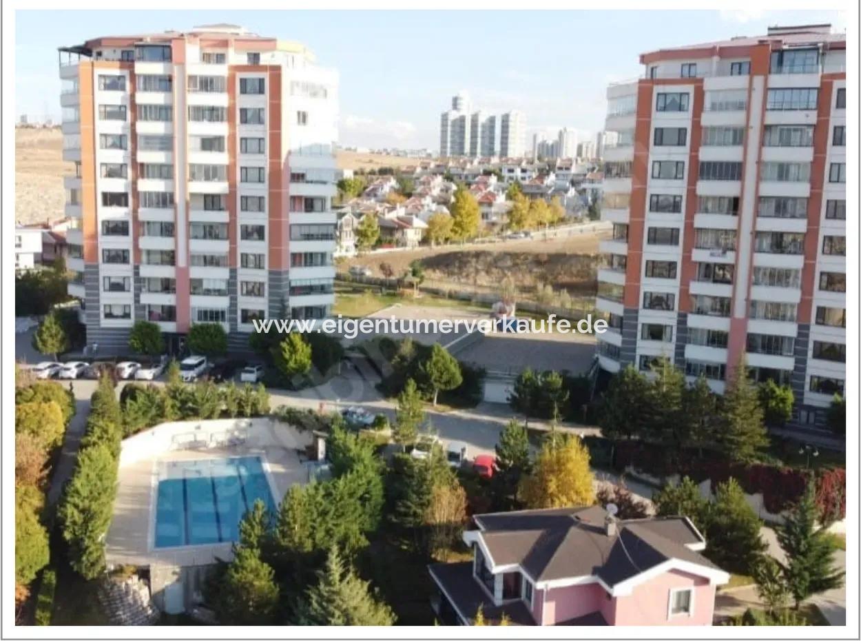 Çayyolu Alacaatlı   Rüyakent Sitesi Havuzlu Satılık Çatı Dubleks 250 M² 7+1
