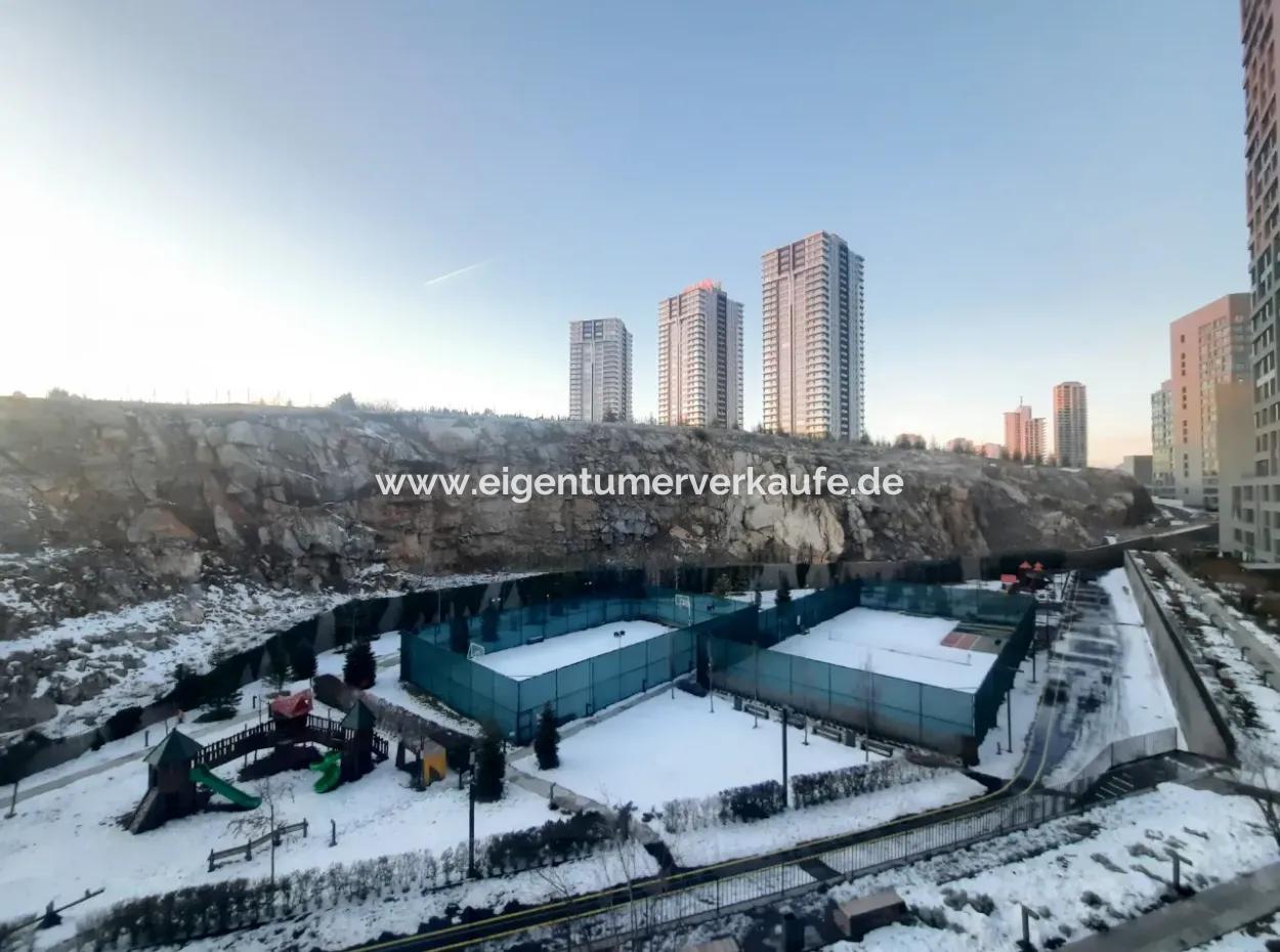 İncek Loft Satılık  2+1 Dubleks Şehir Manzaralı 2.Kat Daire