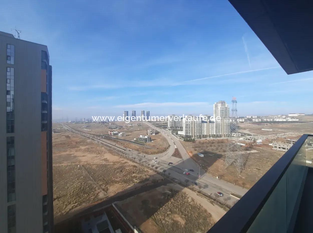 Beytepe İncek Bulvar Loft Satılık 5+1 10.Kat Kiracısız Daire